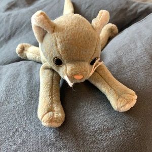 Beanie babies cat Scat